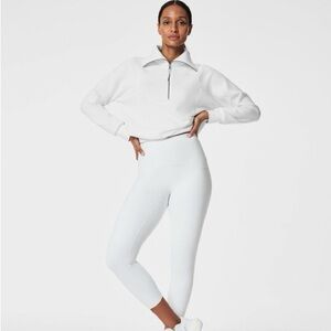 NEW SPANX women's booty boost leggings in white XS NWT